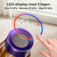 Norrd Plus - 550W 50 kPa Avancerad Sladdlös Dammsugare 2026 - Skaftdammsugare