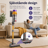 Norrd V18 Sladdlös Dammsugare - 550W 50 kPa - Skaftdammsugare